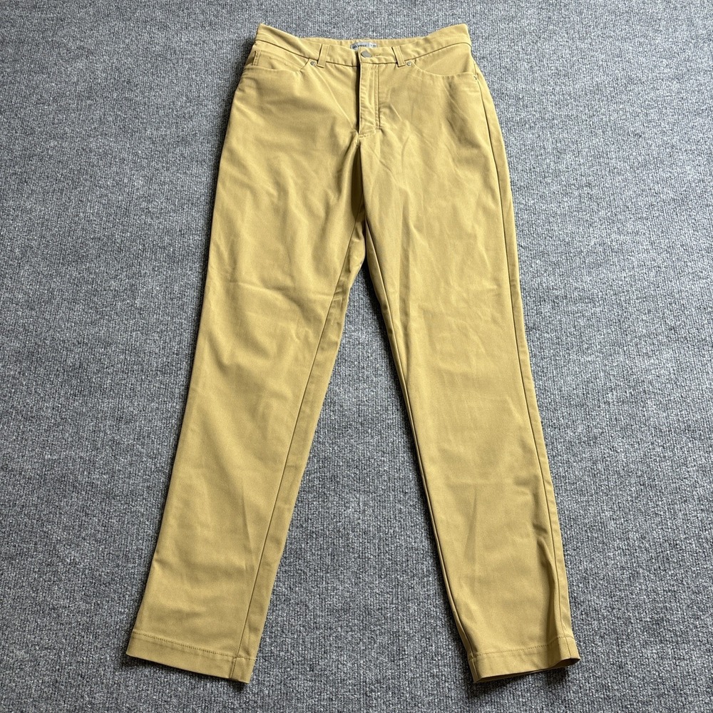VRST Limitless Pants Men's 30X32 Tan Slim Fit Golf Chino 5 Pockets Stretch